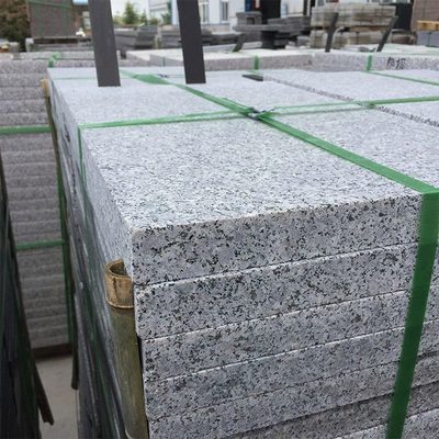 淺灰色火燒石板 芝麻灰花崗巖麻石板材的加工與應用